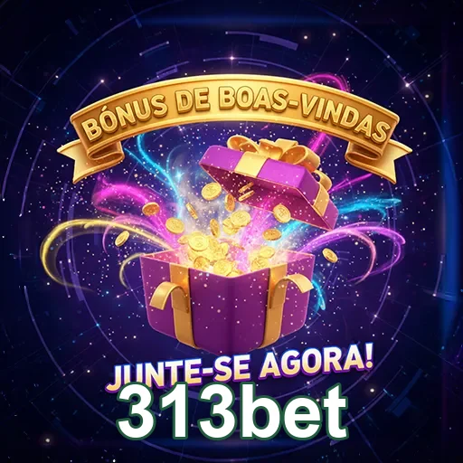 Imagem promocional do site 313bet destacando o bônus de destaque na campanha Bonus07 para usuários brasileiros.